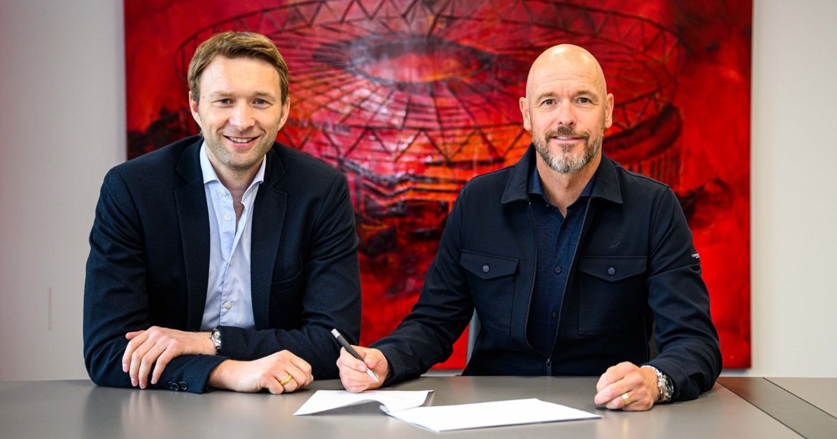 رسمياً.. باير ليفركوزن يعلن تعاقده مع تن هاغ لمدة 3 مواسم