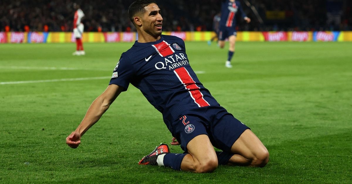 المغربي حكيمي يقود حرباً ضد 4 دول في نهائي دوري أبطال أوروبا