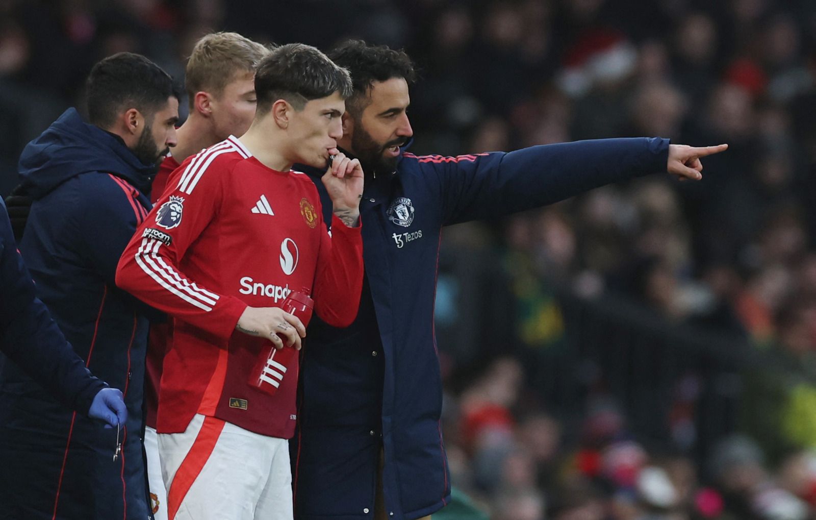 أموريم يوبّخ غارناتشو: عليك بالدعاء حتى تجد نادياً يضمك