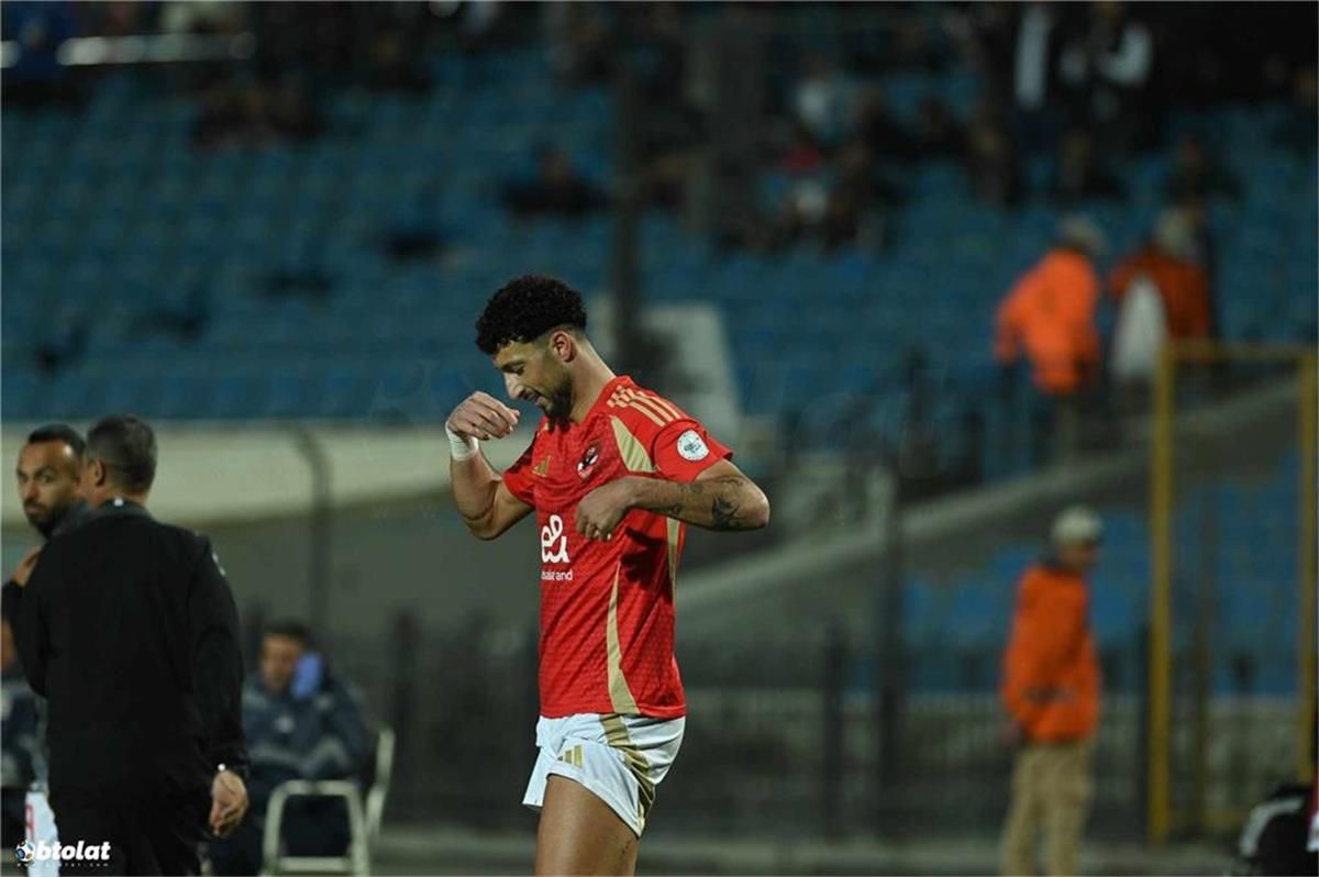 فيديو | وسام أبو علي يسجل هدف الأهلي الأول أمام فاركو