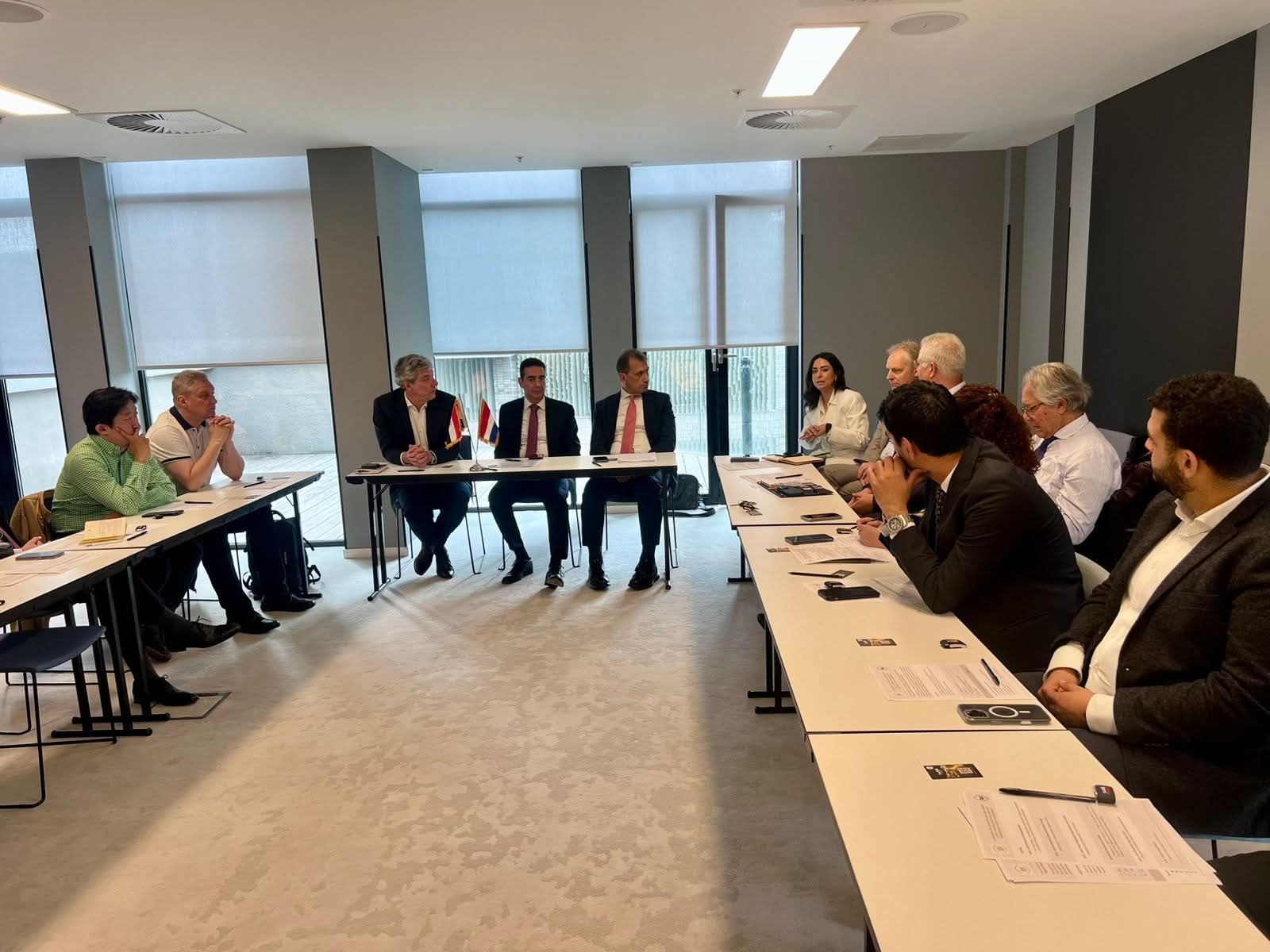 حسام هيبة: الحكومة حريصة على جذب الاستثمارات الهولندية في…