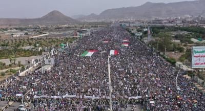 أخبار اليمن : مسيرة مليونية بصنعاء نصرةً لفلسطين