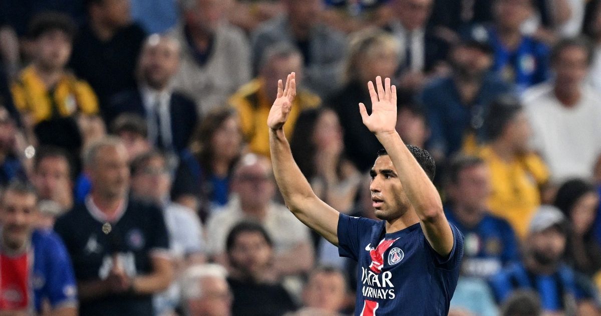 أشرف حكيمي ثالث عربي يسجل في نهائي دوري أبطال أوروبا