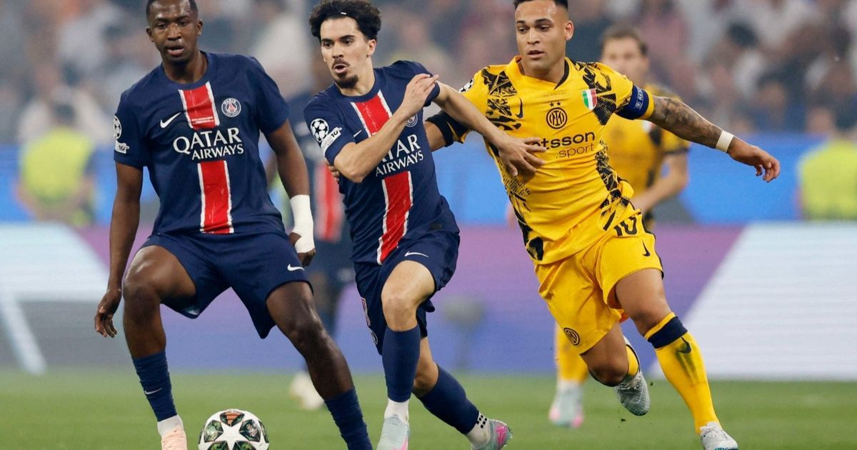 إنتر يحظى بأسوأ بداية لأي فريق في تاريخ نهائي أبطال أوروبا