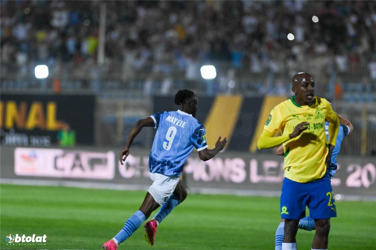 فيديو | مايلي يسجل هدف بيراميدز الأول أمام صن داونز