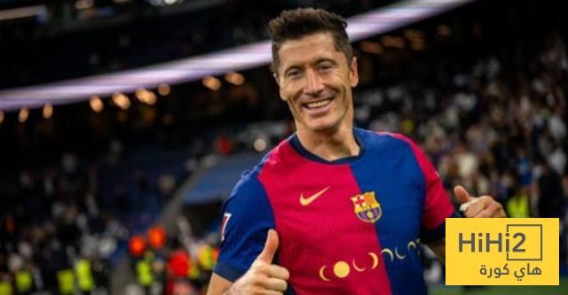 ليفاندوفسكي أجبر برشلونة على هذا القرار