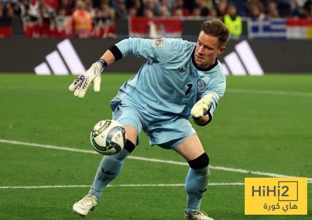 أرقام تير شتيغن أمام البرتغال