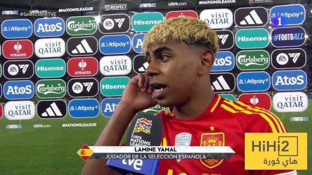 ماذا قال لامين بعد الفوز على فرنسا والتأهل لنهائي دوري الامم؟