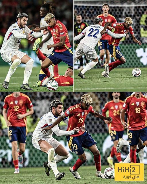 اتفرج بالصورة هيرنانديز يشهد على علو كعب لامين يامال