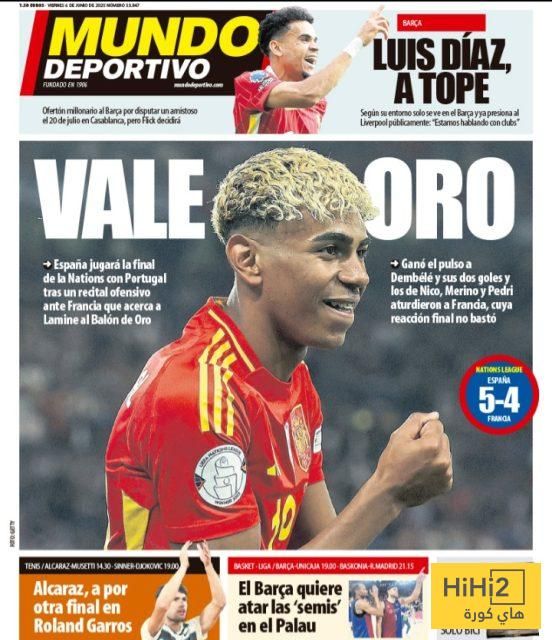 بقلم موندو ديبورتيفو … أقل ما يمكن أن يقال عن يامال