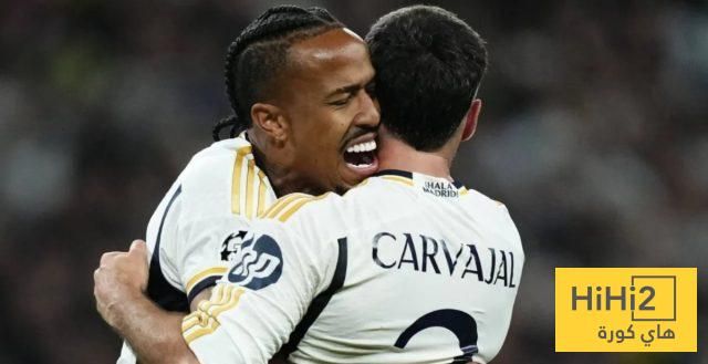 خطة ريال مدريد مع ميليتاو وكارفخال