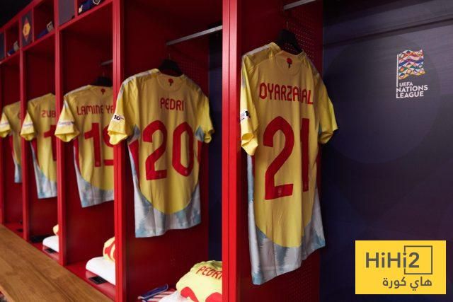 صور.. غرف ملابس منتخب إسبانيا في أليانز أرينا