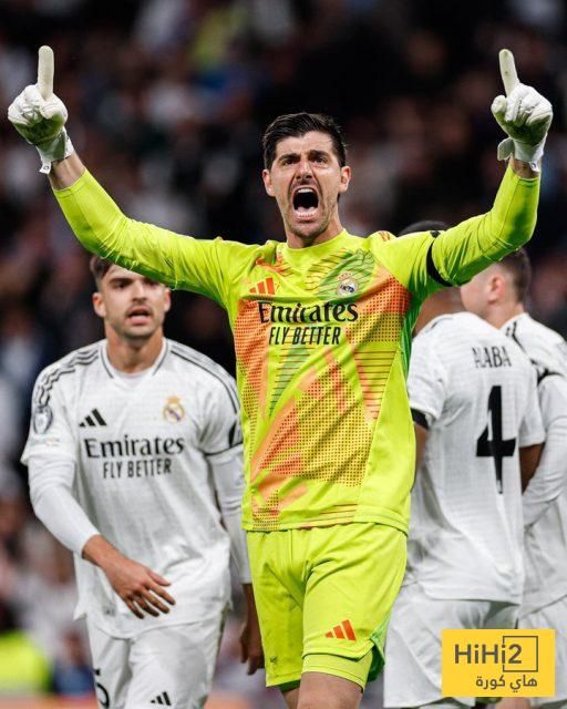 ريال مدريد يقترب من تمديد عقد كورتوا