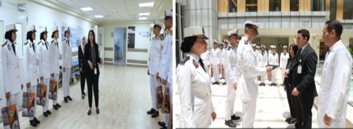 الداخلية تنظم زيارة لـ«طلبة وطالبات» أكاديمية الشرطة إلى مستشفى أهل مصر