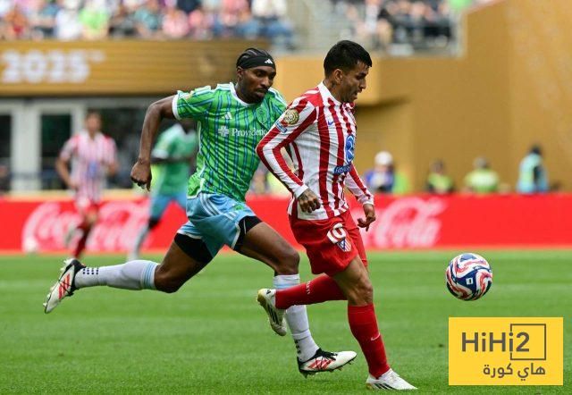 تقييم لاعبي أتلتيكو مدريد أمام سياتيل في مونديال الأندية