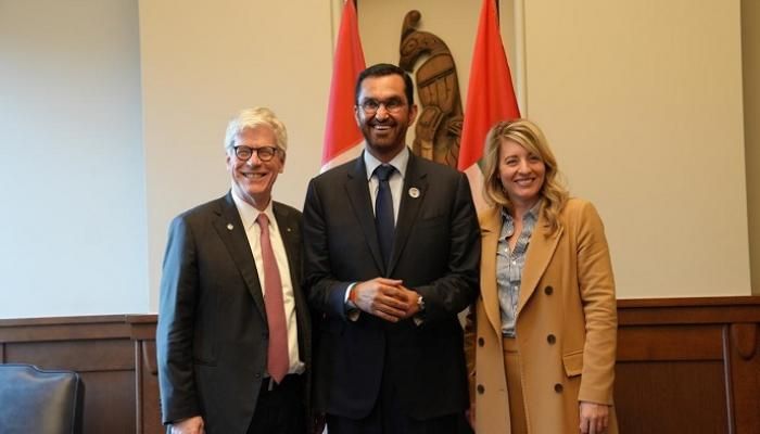 سلطان الجابر في كندا.. شراكة طاقة ذكية ومستقبل صناعي متقدم