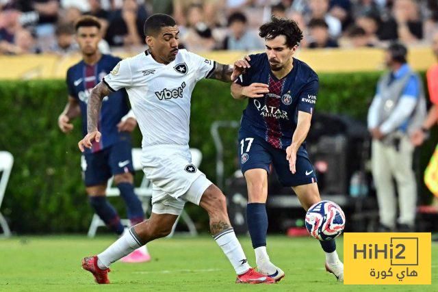 تقييم لاعبي باريس سان جيرمان وبوتافوغو في المباراة