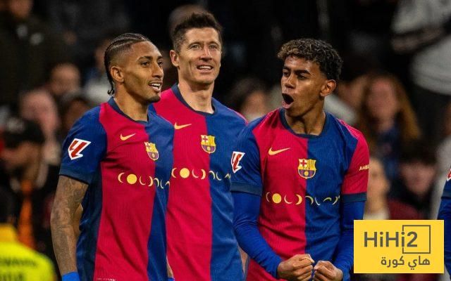 ماذا قال لامين يامال عن اللعب مع ليفاندوفسكي ورافينيا؟