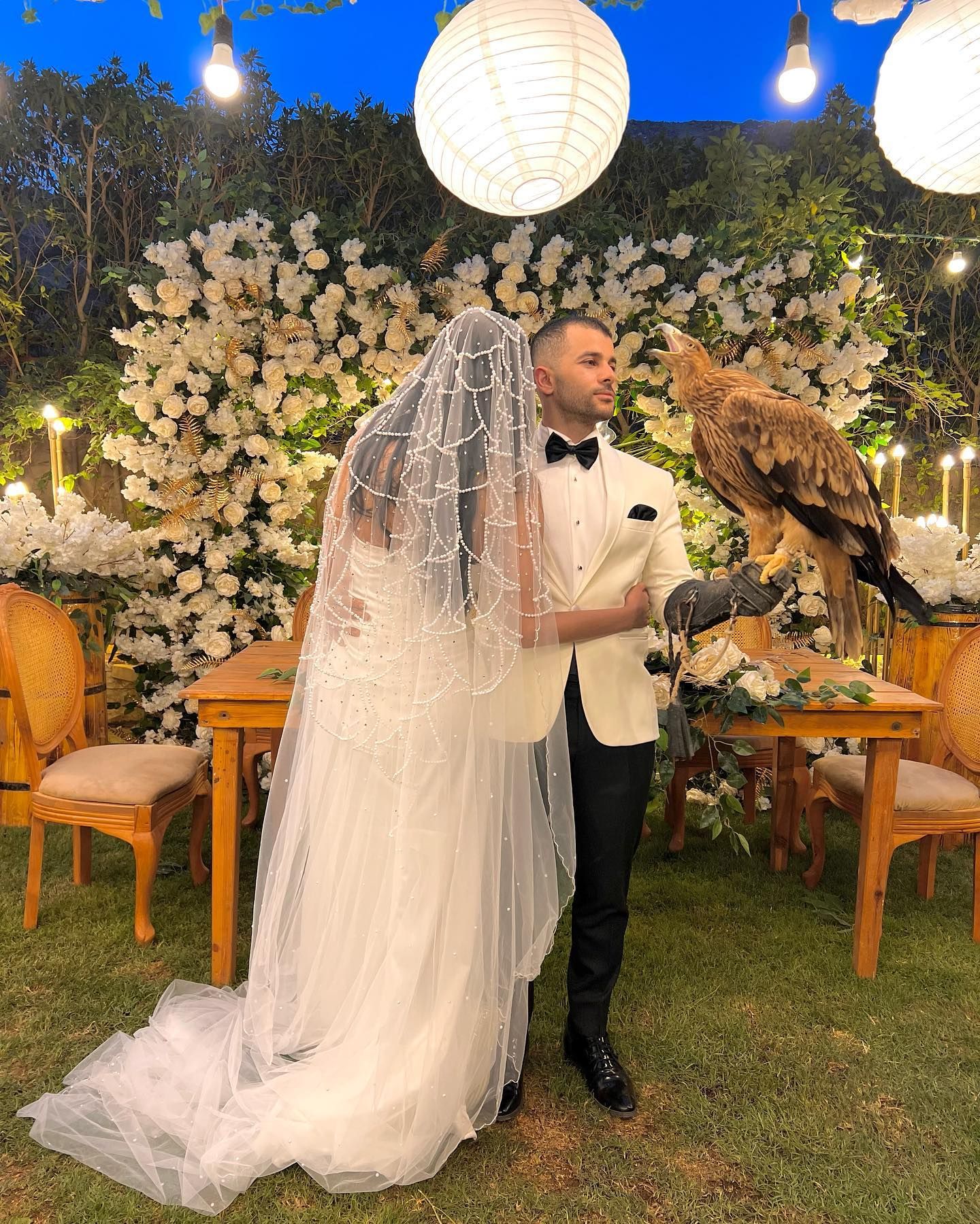 رامز أمير: خبيت صور زوجتي في حفل الزفاف لهذا السبب