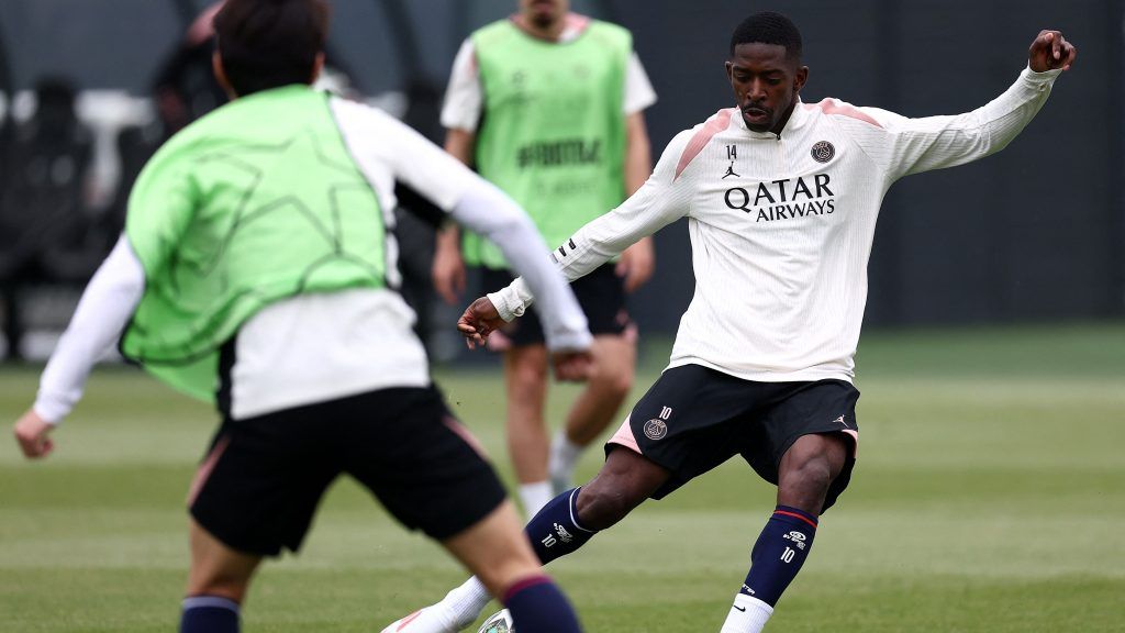 ديمبيليه يعود إلى تمارين باريس سان جرمان
