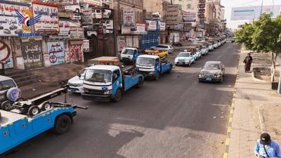 أخبار اليمن : تدشين حملة لإزالة العشوائيات ومسببات الإزدحام المروري