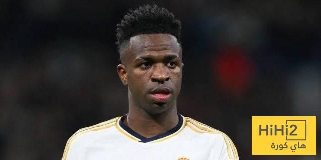 أرقام فينيسيوس في آخر مباراة للريال أمام باتشوكا