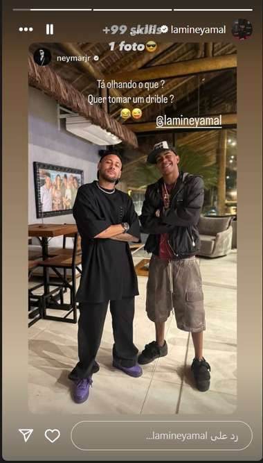 يامال: نيمار قدوة.. ورقم واحد دائمًا