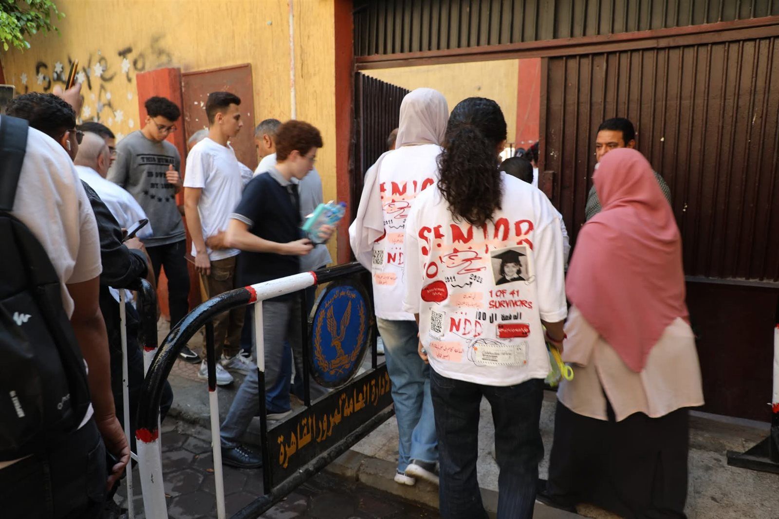 محافظ ومدير «تعليم القاهرة» يتفقدان عددا من لجان«الثانوية العامة» ولجنة معهد الأورام