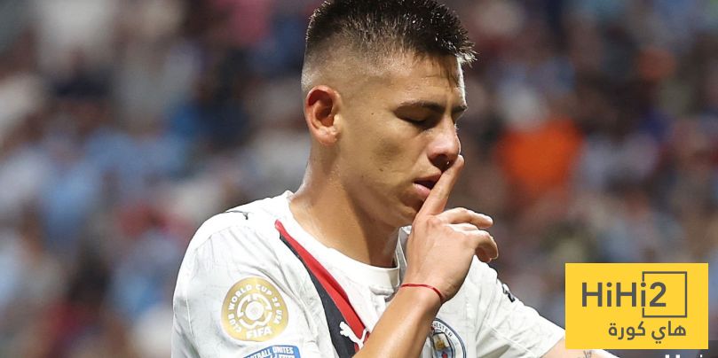 هدف ثاني لمانشستر سيتي ضد العين