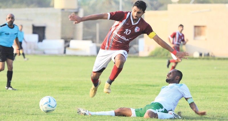 مواجهات مثيرة فـي نصف نهائي دوري الهواة بنادي الخابورة