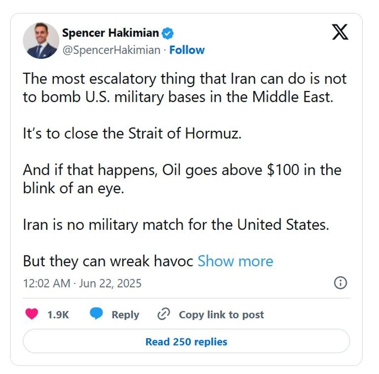 ردود فعل «صادمة».. كيف علق عمالقة الاقتصاد الأمريكي على الضربة العسكرية لإيران؟