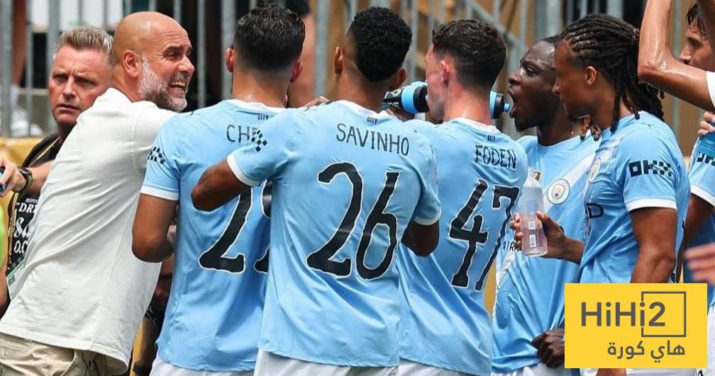 هدف أول لمانشستر سيتي أمام العين