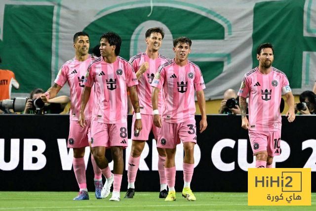 عاجل: تقييم لاعبي إنتر ميامي أمام بالميراس في الشوط الأول