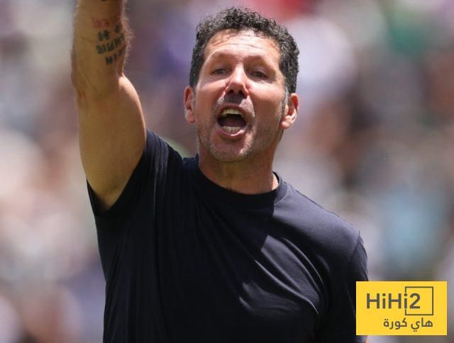 عاجل: الانتقادات الموجهة إلى سيميوني … غير عادلة