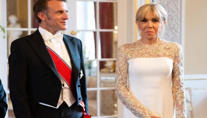 عاجل: بريجيت ماكرون تخطف الأنظار بإطلالة «عروس ملكية» من لويس فويتون في عشاء رسمي بالنرويج
