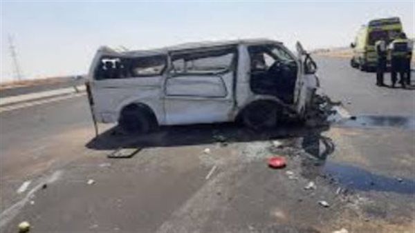 عاجل: إصابة 5 أشخاص في حادث انقلاب سيارة ميكروباص بالفيوم