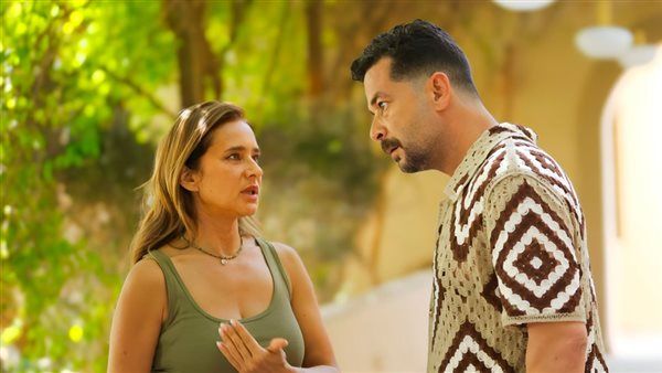 عاجل: صور جديدة .. نيللي كريم وشريف سلامة من فيلم بروفة فرح