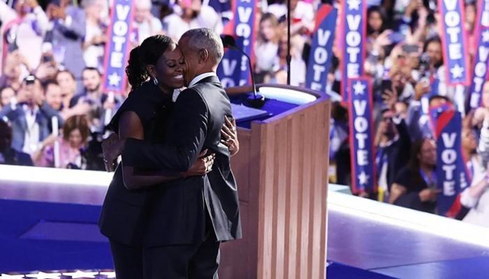 عاجل: الزواج لا يُقاس بصور «إنستغرام».. ميشيل أوباما تسخر من شائعات الطلاق