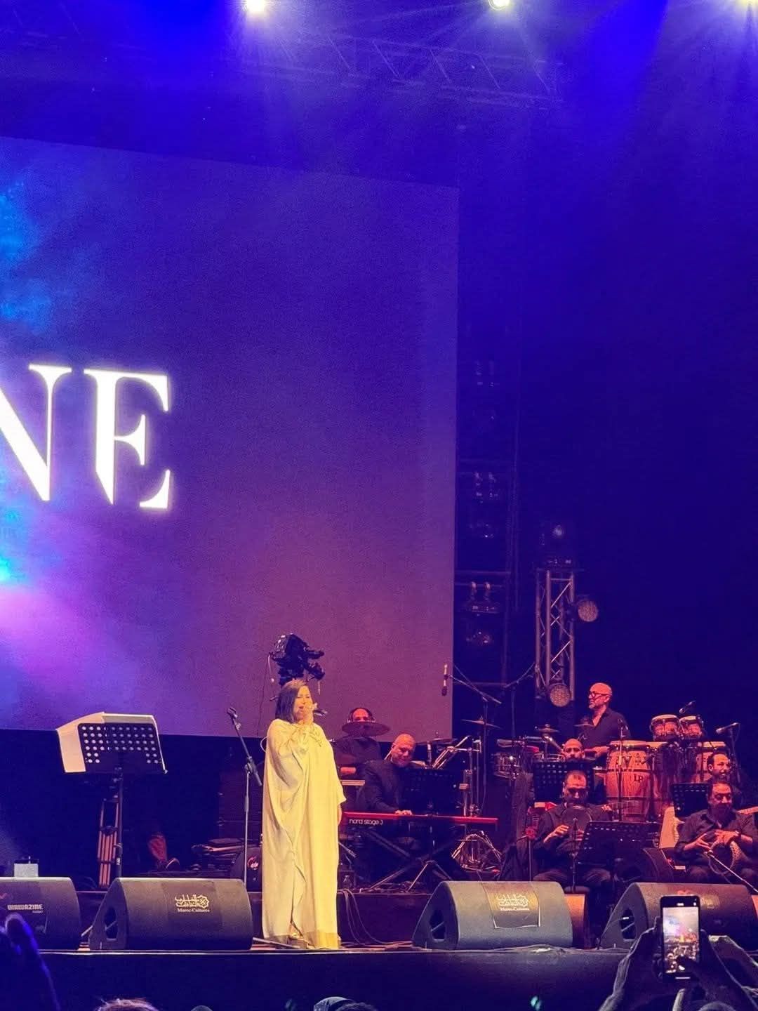 عاجل: بسبب الفستان.. انتقادات واسعة لـ شيرين عبد الوهاب بمهرجان “موازين”