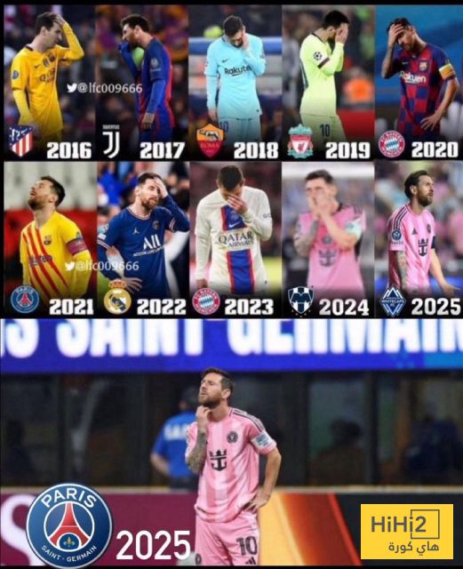 عاجل: صورة تلخص خيبات ميسي في اخر 10 مواسم