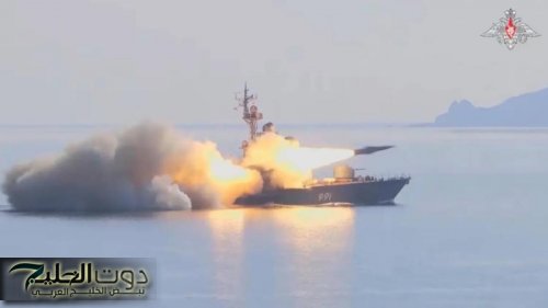 سفن حربية روسية تجري مناورات في بحر اليابان