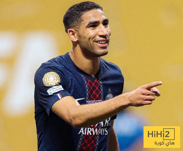 عاجل: أرقام حكيمي أمام إنتر ميامي