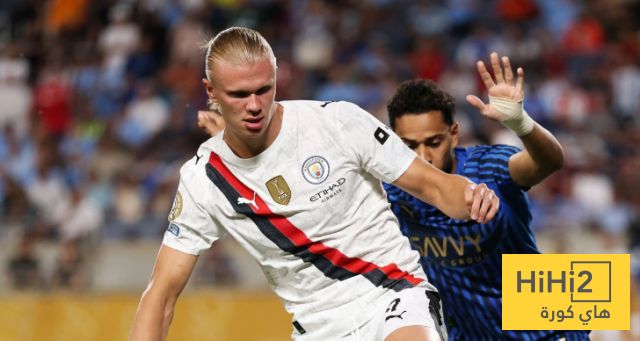 عاجل: ماذا قدم هالاند في الشوط الأول ضد الهلال؟