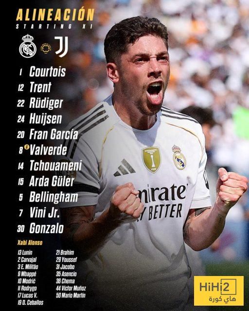 عاجل: تشكيلة ريال مدريد الرسمية للقاء يوفنتوس