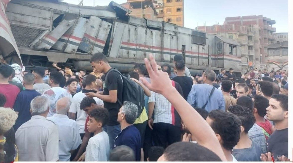 عاجل: مصدر بالسكة الحديد يكشف حقيقة تصادم قطارين بالشرقية