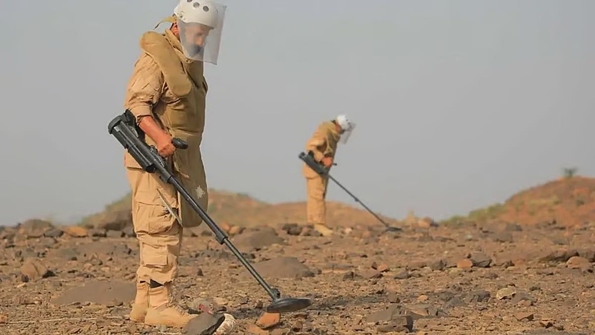 عاجل: «مسام» ينزع 1.493 لغمًا في الأراضي اليمنية خلال أسبوع