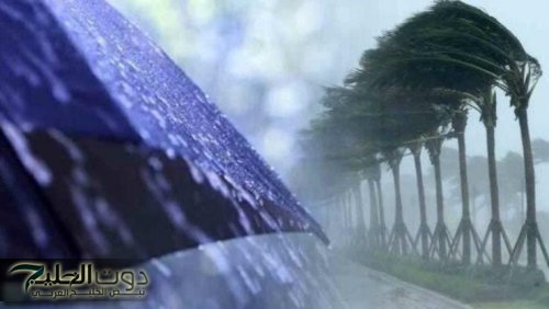 رياح قوية تتسبب في إثارة الأتربة والغبار بمناطق متعددة