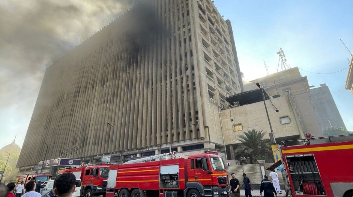 عاجل: أول تعليق من “المصرية للاتصالات” على حريق سنترال رمسيس