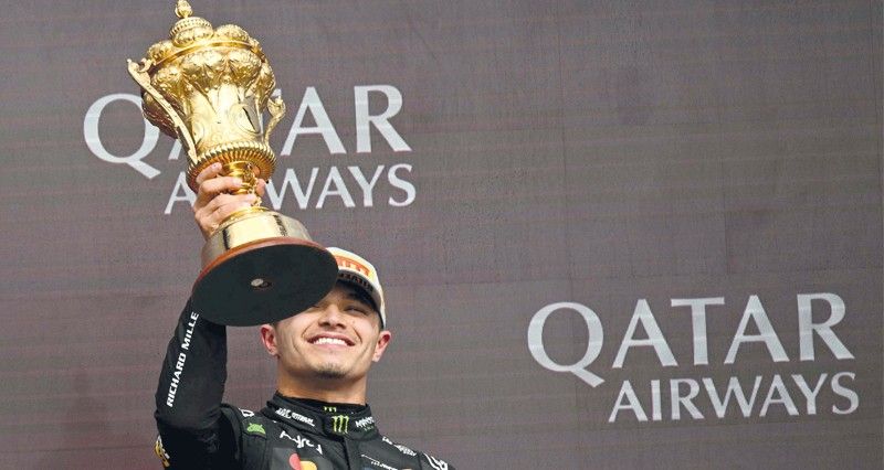 نوريس يفوز بسباق جائزة بريطانيا الكبرى للفورمولا 1وإنجاز تاريخي للألماني هولكنبرج