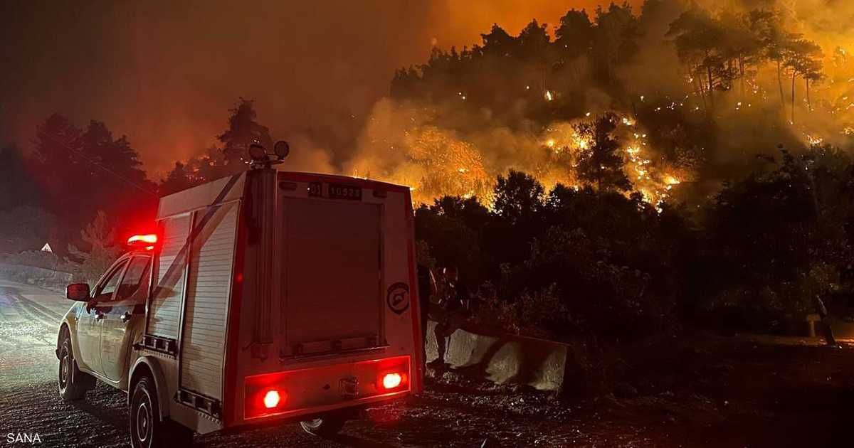 العالم اليوم - حرائق اللاذقية مستمرة..ووزير الطوارئ السوري يكشف حجم الخسائر